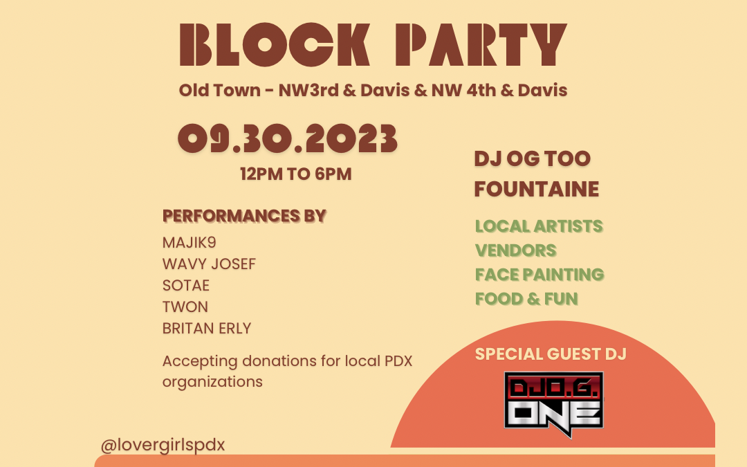 The Wrap Up Block Party